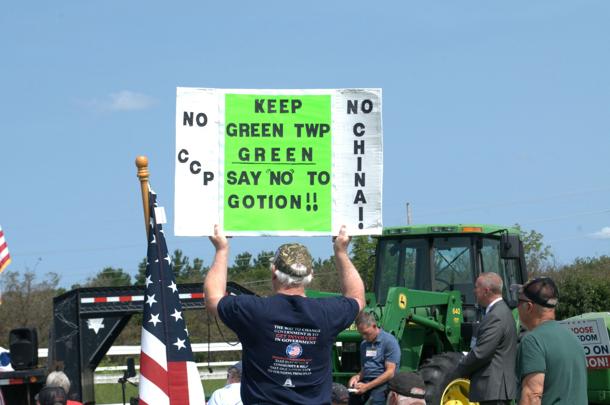 Locals meet in Green Charter Township to voice their opinion on Gotion