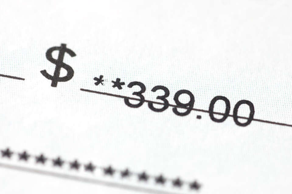 Cashing a check written to a business