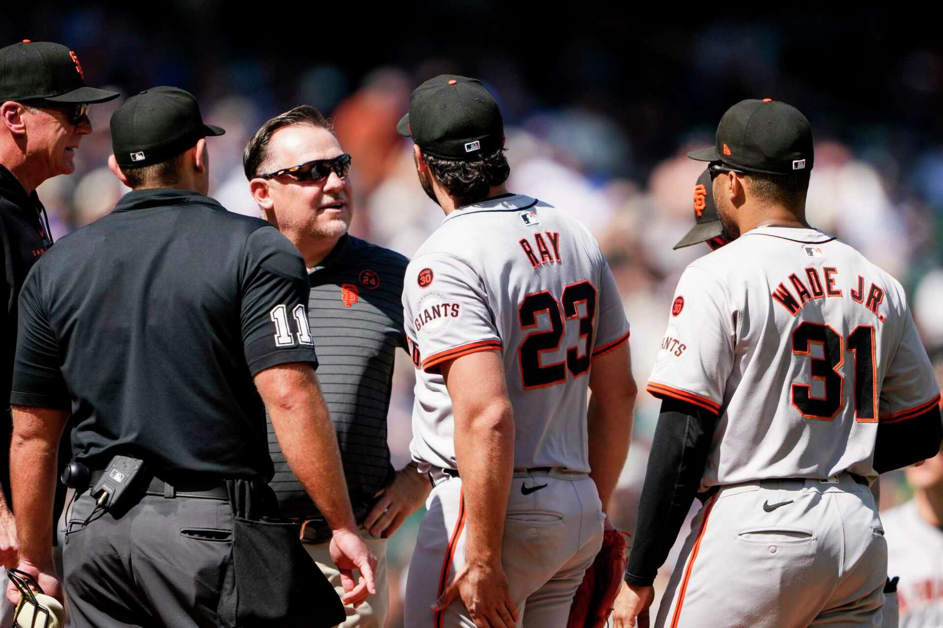 Giants lose to Mariners as starter Robbie Ray leaves in fourth inning