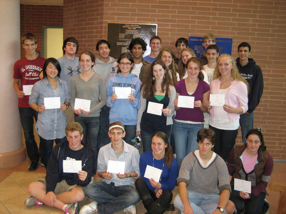 Staples students for National Merit performance