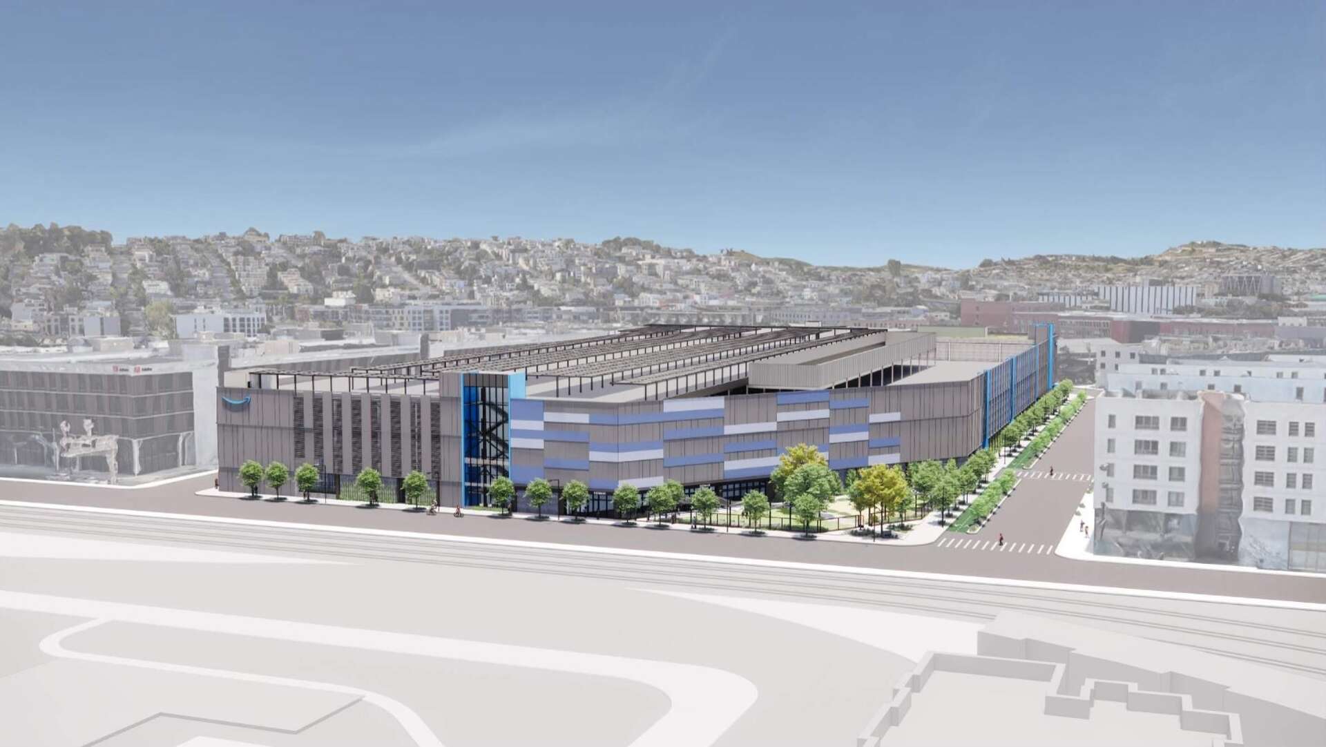 Amazon’s planned SF fulfillment center has been redesigned