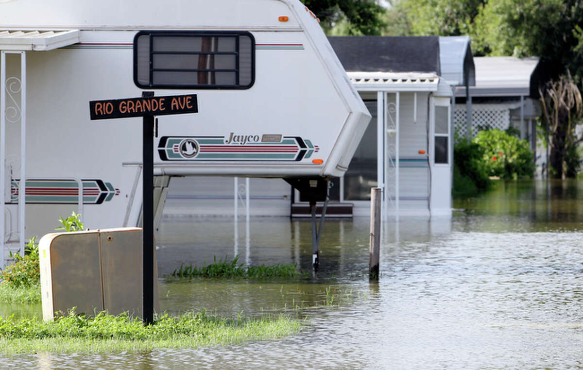 Flood Evacuations In La Grulla