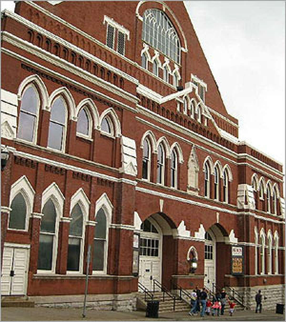 Ryman Auditorium, the original home of the Grand Ole Opry, is open for tours and shows.