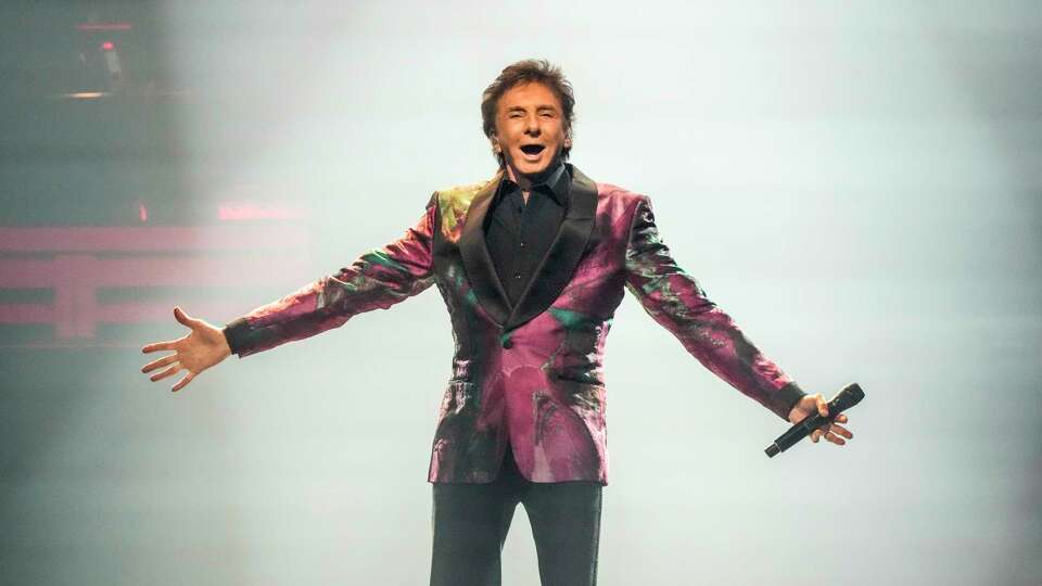 Barry Manilow performs in concert at Smart Financial Sugar Land on Wednesday, Aug. 28, 2024, in Sugar Land.