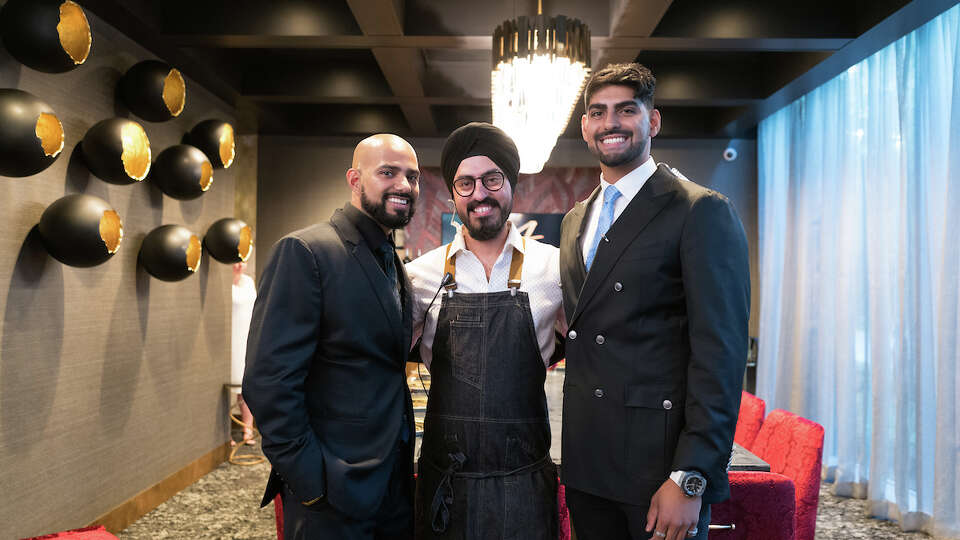 Kahani Social Group's Surpreet Singh, left, Jassi Bindra, and Preet Paul Singh plan to open Bol