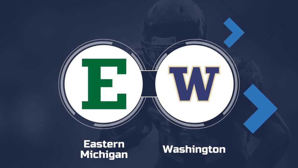 Eastern Michigan vs. Washington Football Tickets & Game Info September 7