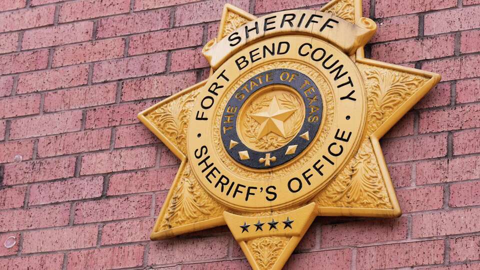 The Fort Bend Sheriff's Office logo is seen outside the county's jail, Friday, Aug. 30, 2024, in Richmond.