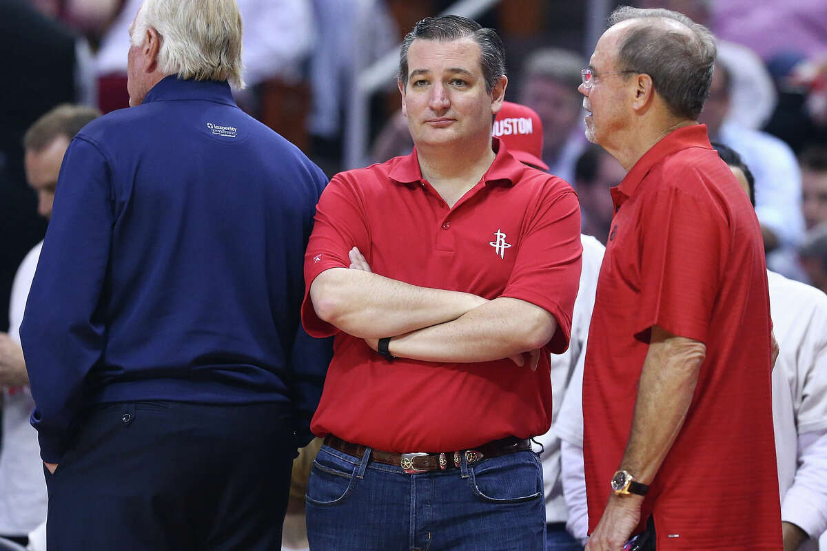 U.S. Sen. Ted Cruz has supported Texas teams, primarily those from Houston, for years.