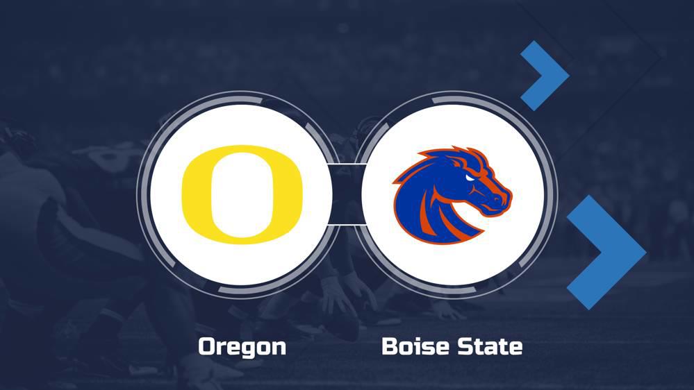 How to Watch the Oregon vs. Boise State Game Streaming & TV Info