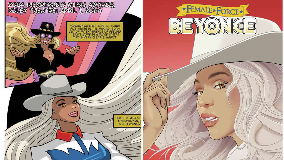 Beyoncé is the subject of a comic book from TidalWave Comics