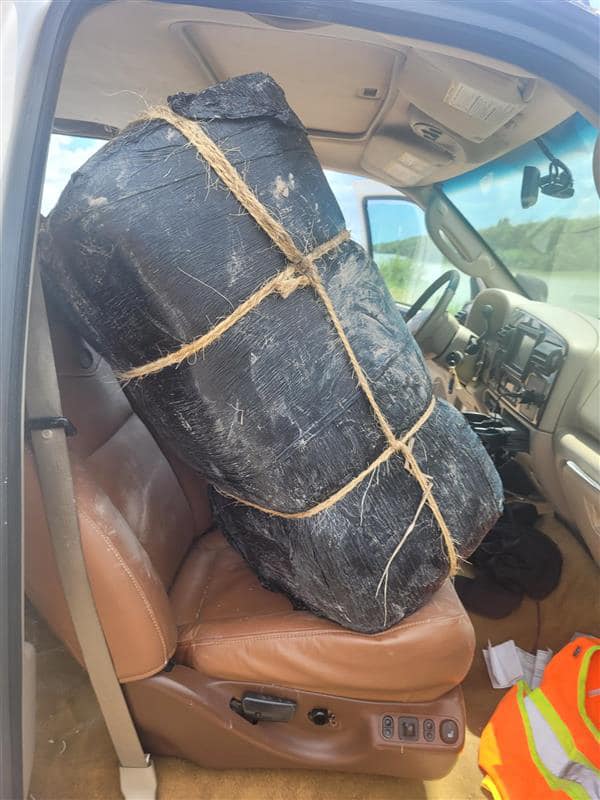 Laredo Sector USBP agents seizes $286K in marijuana near La Bota
