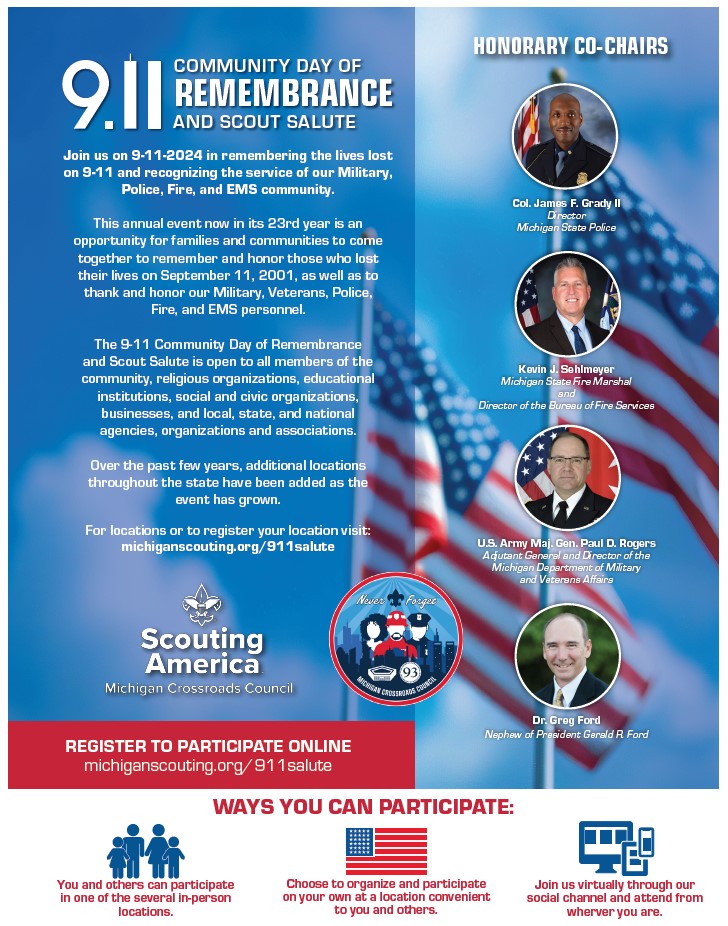 9/11 remembrance event to be held in Bay City