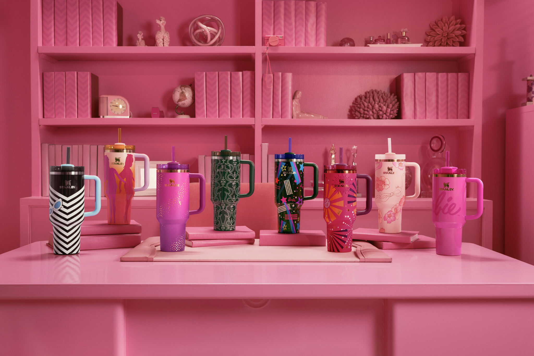 Hide your wallets: A Stanley x Barbie collection has arrived Limited Edition Official Barbie × Stanley 40 oz. - Pink Perfection main image 1