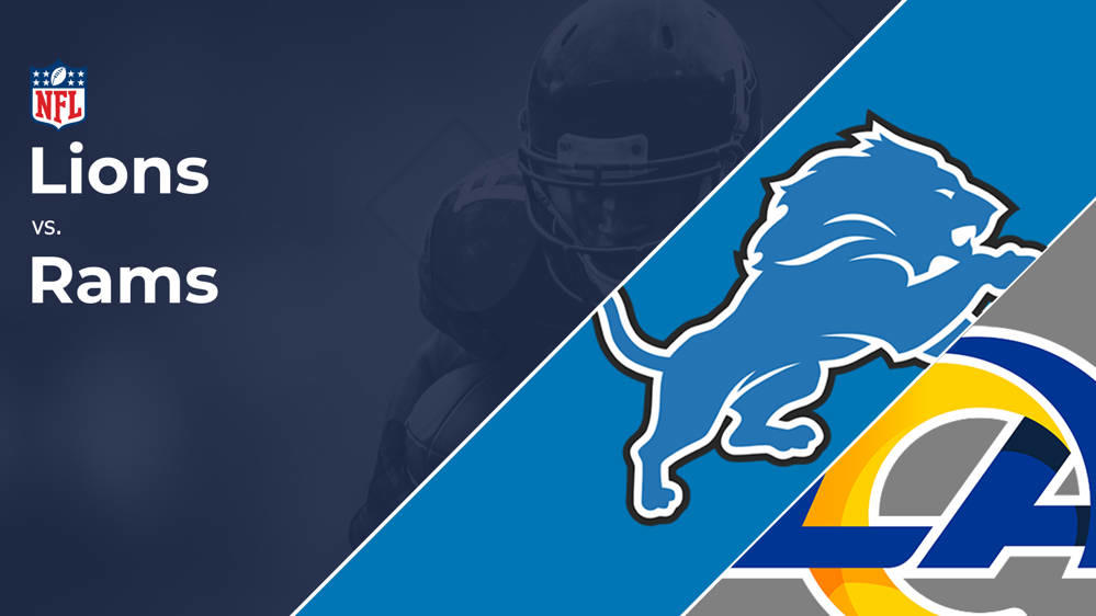 How to Stream the Sunday Night Football Lions vs. Rams Game Live Week 1