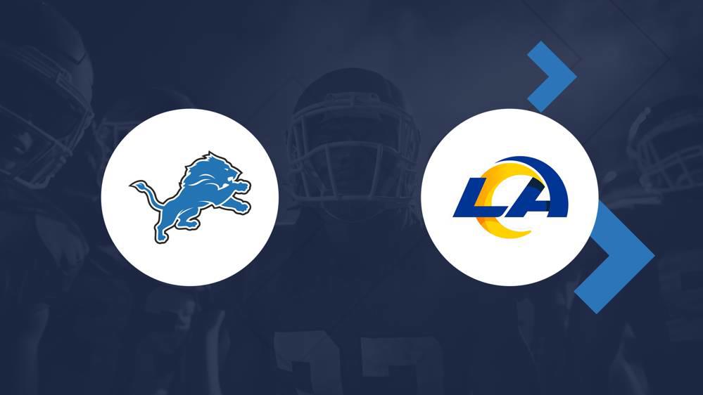 Rams vs. Lions Prediction & Game Info Week 1