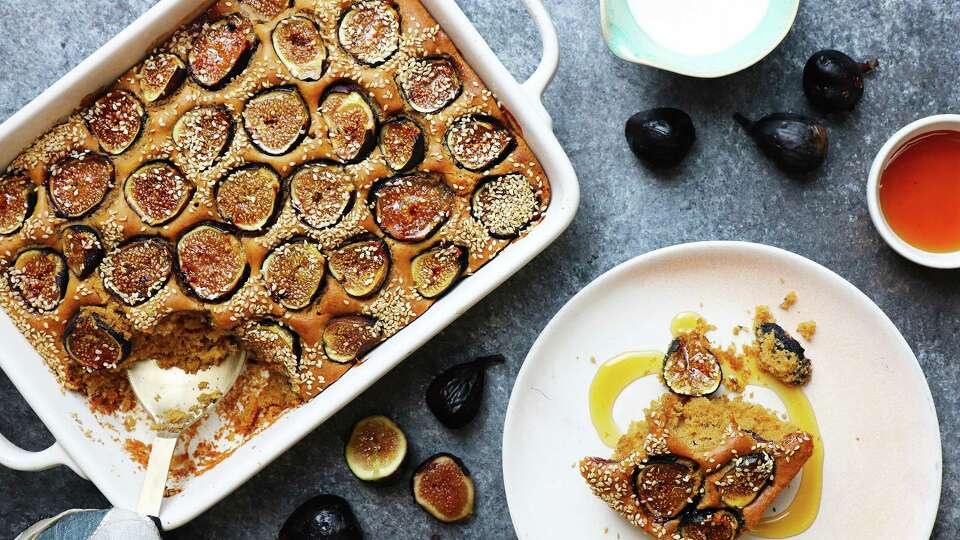 Fig Spoon Cake by Anita Jaisinghani