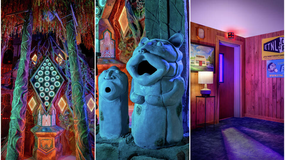 A look inside the rooms of Meow Wolf Houston.