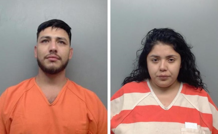 Two people arrested after drugs found in purse, diaper bag