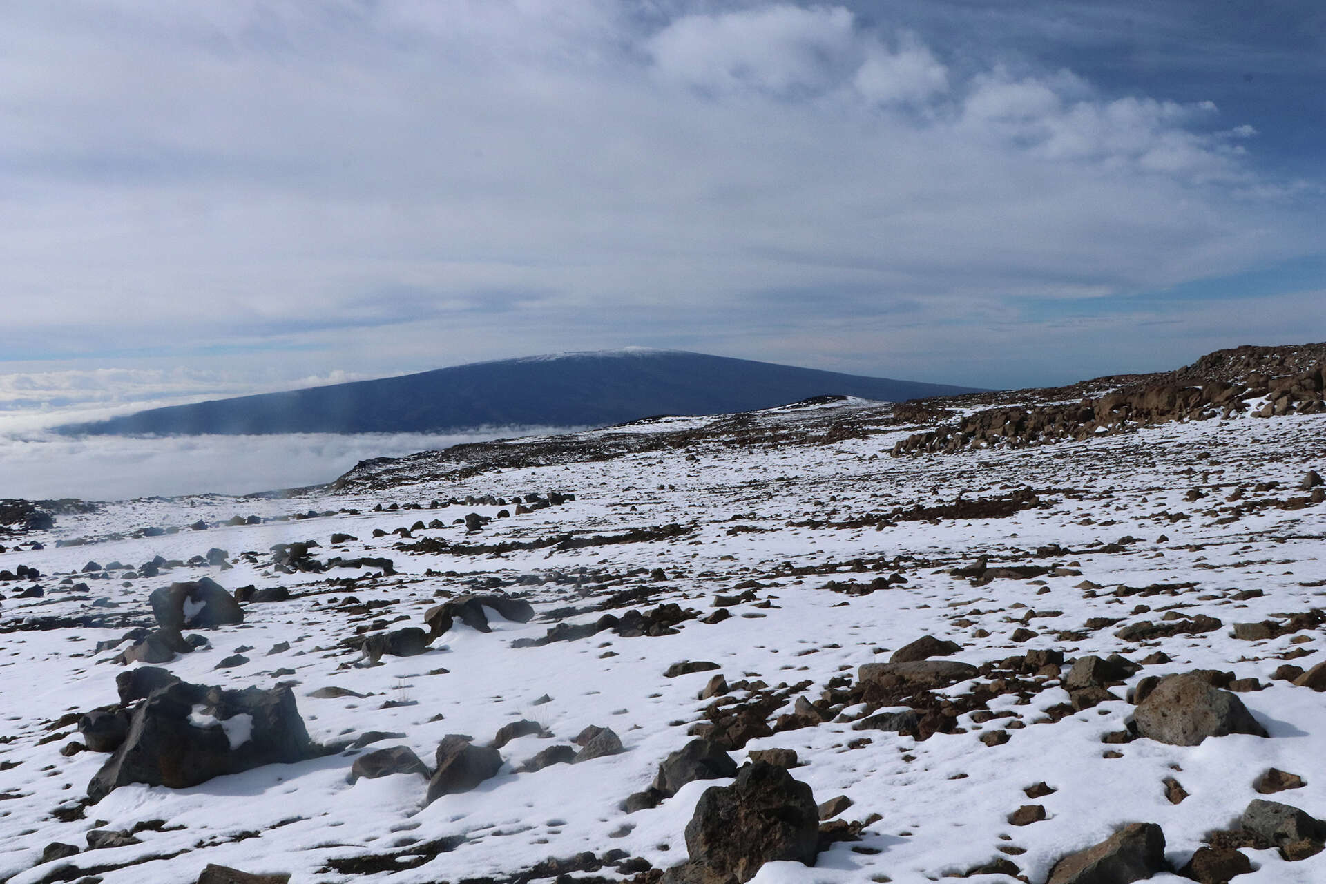 The only alpine lake in Hawaii was created by an Ice Age glacier
