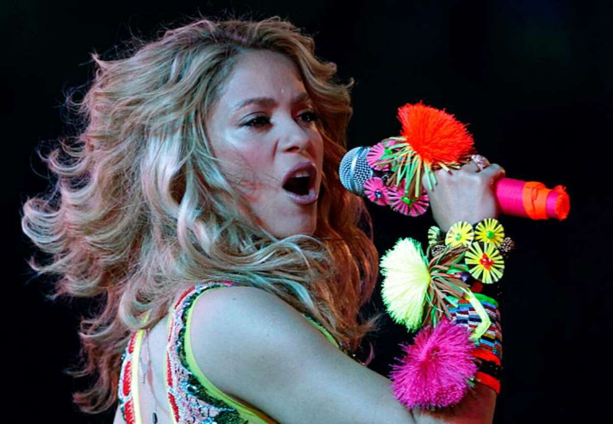 Shakira through the years