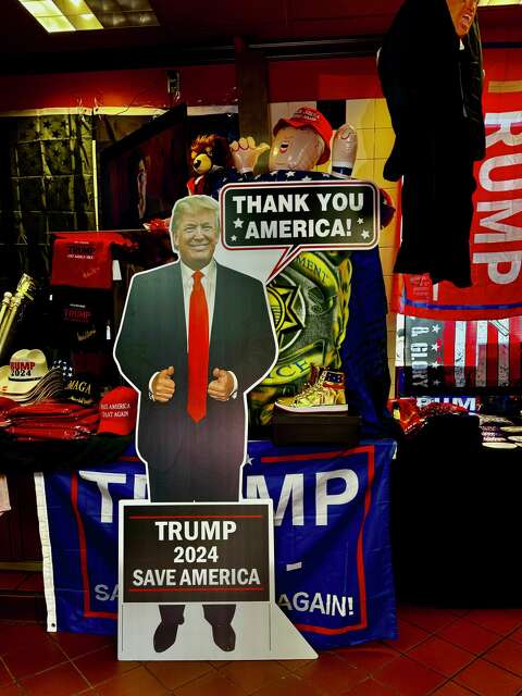 Donald Trump memorabilia store opens in old Milford Boston Market