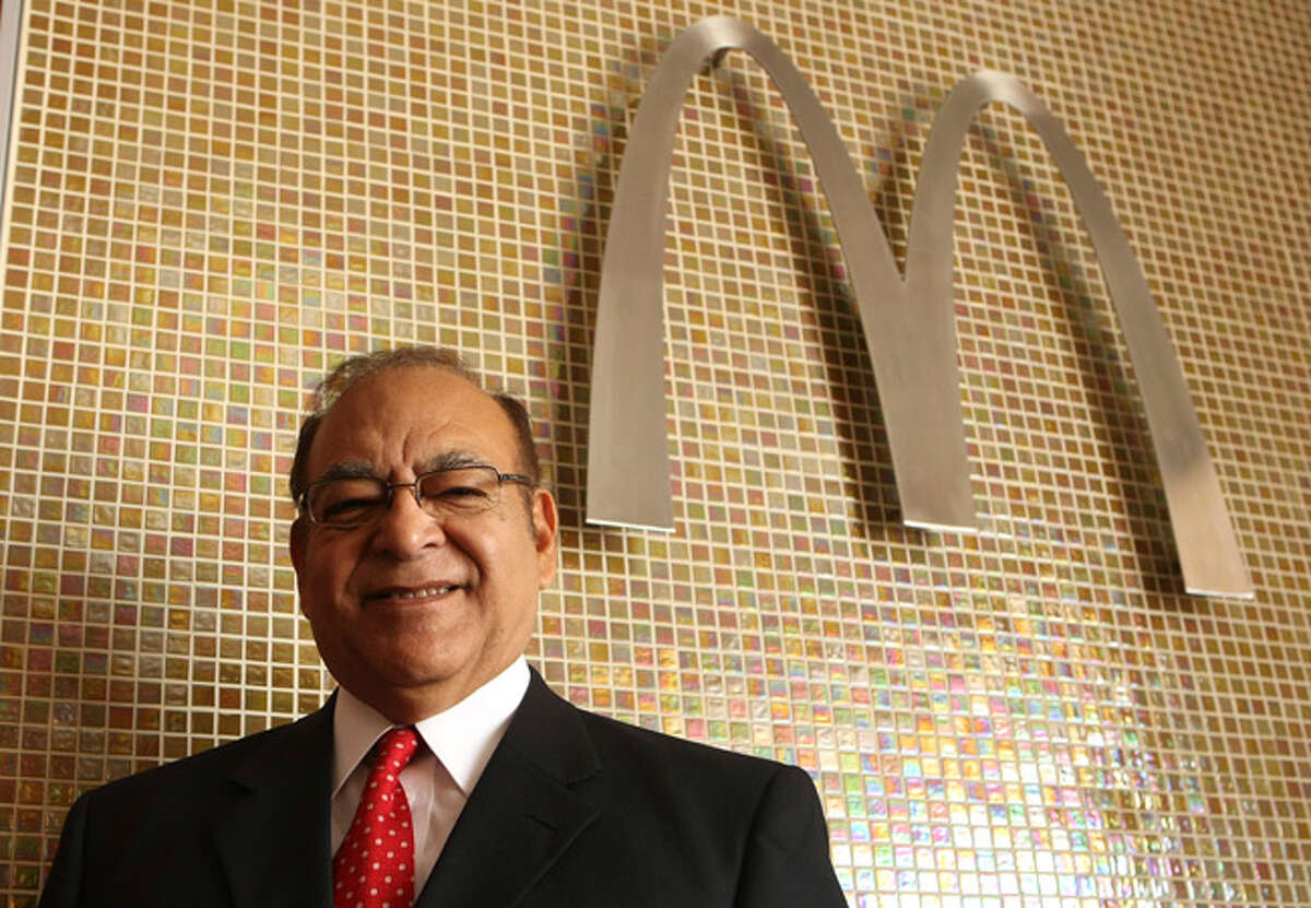 San Antonio businessman Richard Acosta and his wife Celia opened their first McDonald?s franchise in 1975 at 721 San Pedro Ave., and have since expanded to 15 locations in San Antonio, Lytle and Devine with the help of their five children.