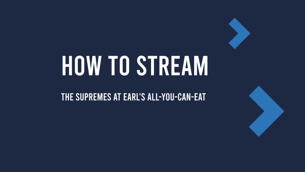 Where to Watch and Stream The Supremes at Earl's AllYouCanEat