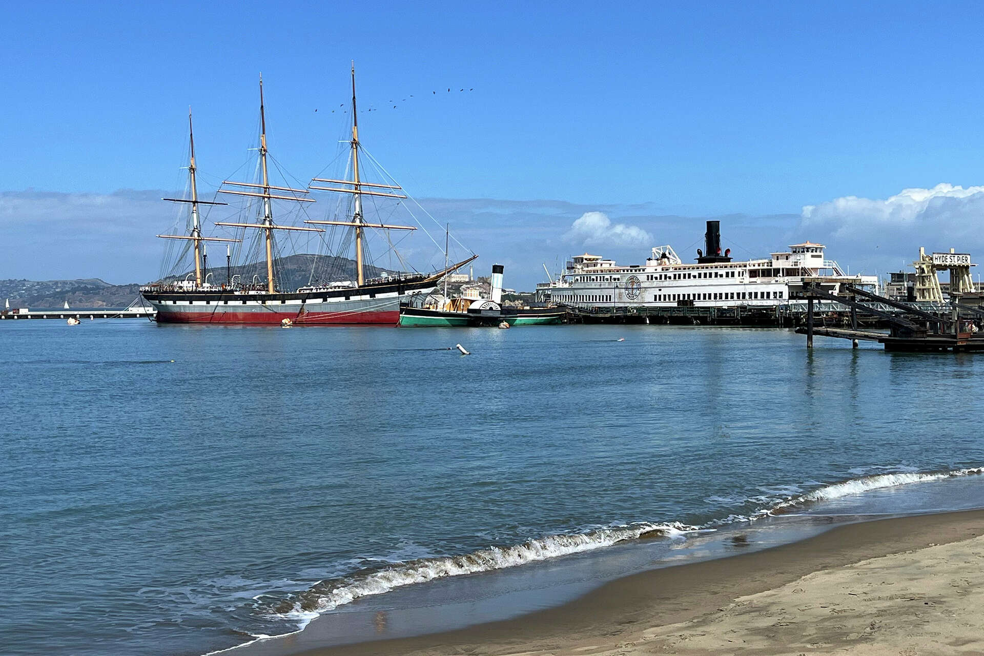 Waterfront and Hyde Street Pier maritime archaeology photo 2