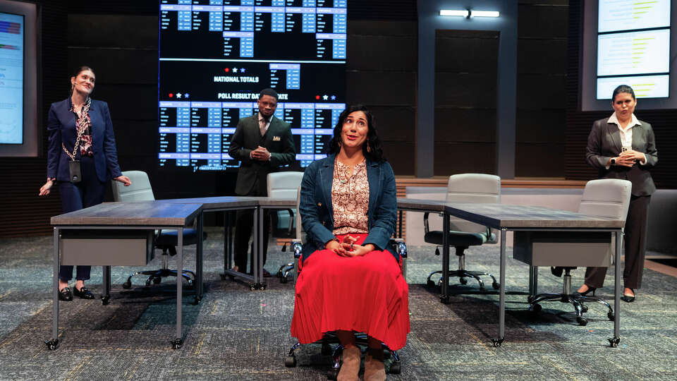 'The Hispanic/Latino/Latina/Latinx/Latine Vote' at Stages is a satire about politics and the 'Latino monolith'.