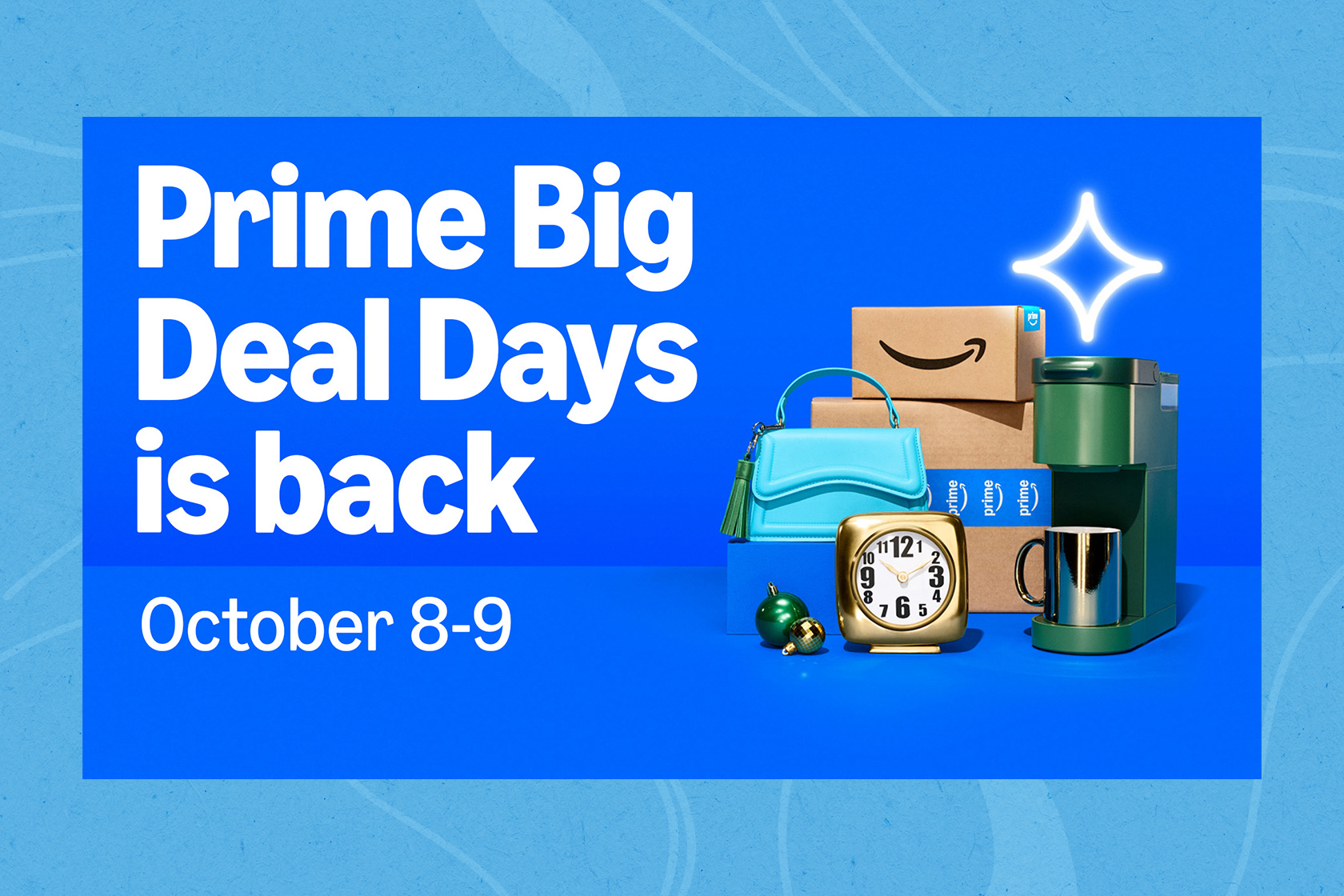 Amazon just announced the Prime Big Deal Days dates — October 8 and 9