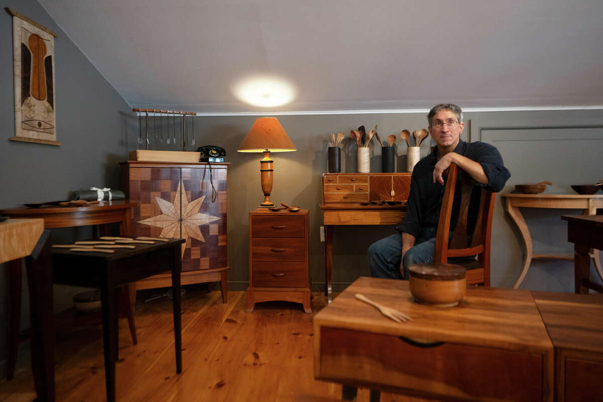 Working with their hands, CT woodworkers make sustainable furniture