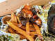 Rib tips and french fries at Southern Q BBQ