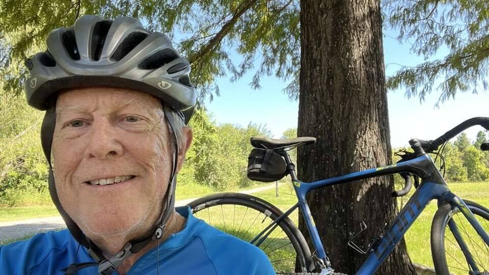 At 70, Michael Snyder still bikes — though not as far as he used to.