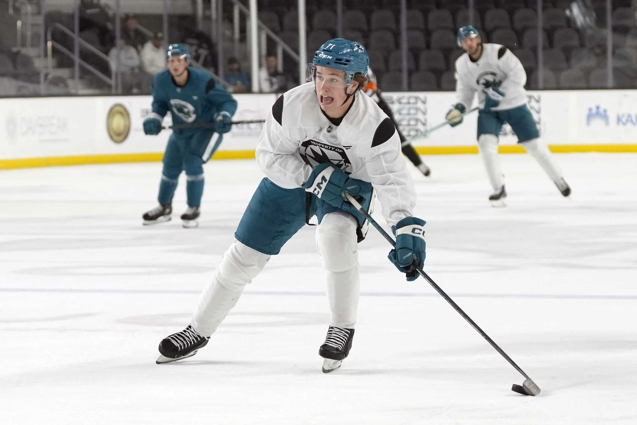 Rookies Celebrini And Smith Give Sharks Fans A Reason To Be Excited