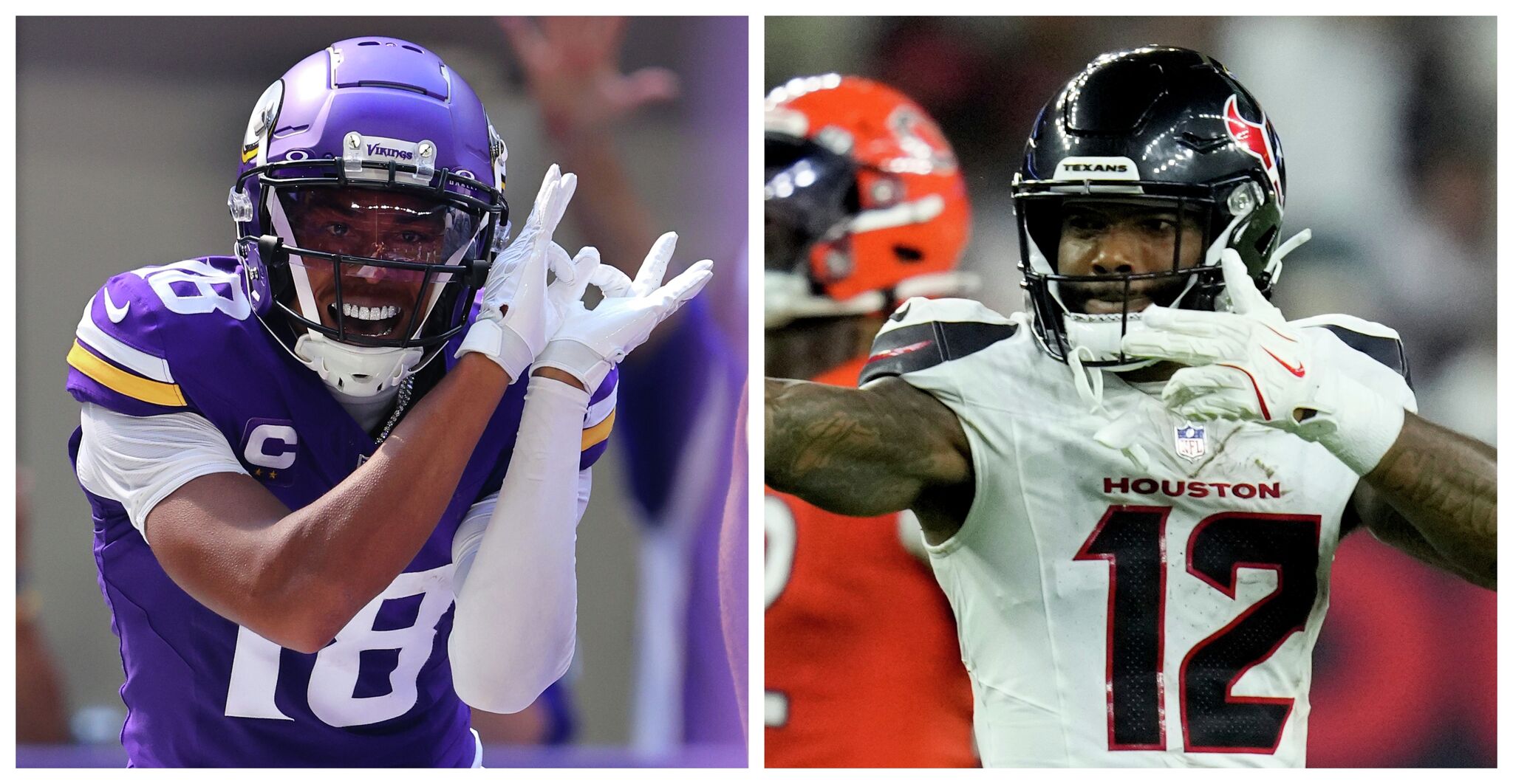 Texans vs. Vikings: Week 3 showcasing NFL's best two WRs?