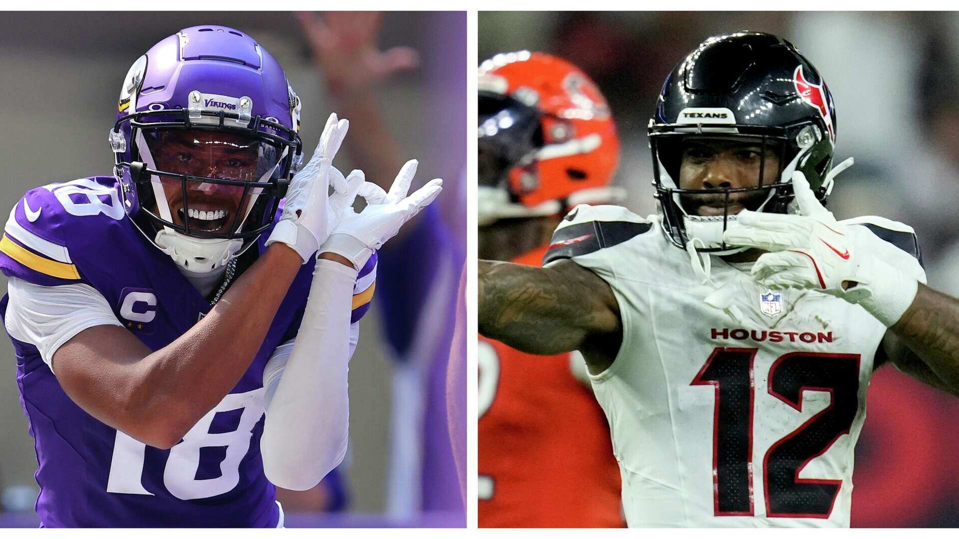 Texans vs. Vikings: Week 3 showcasing NFL's best two WRs?, image size:1920x1080