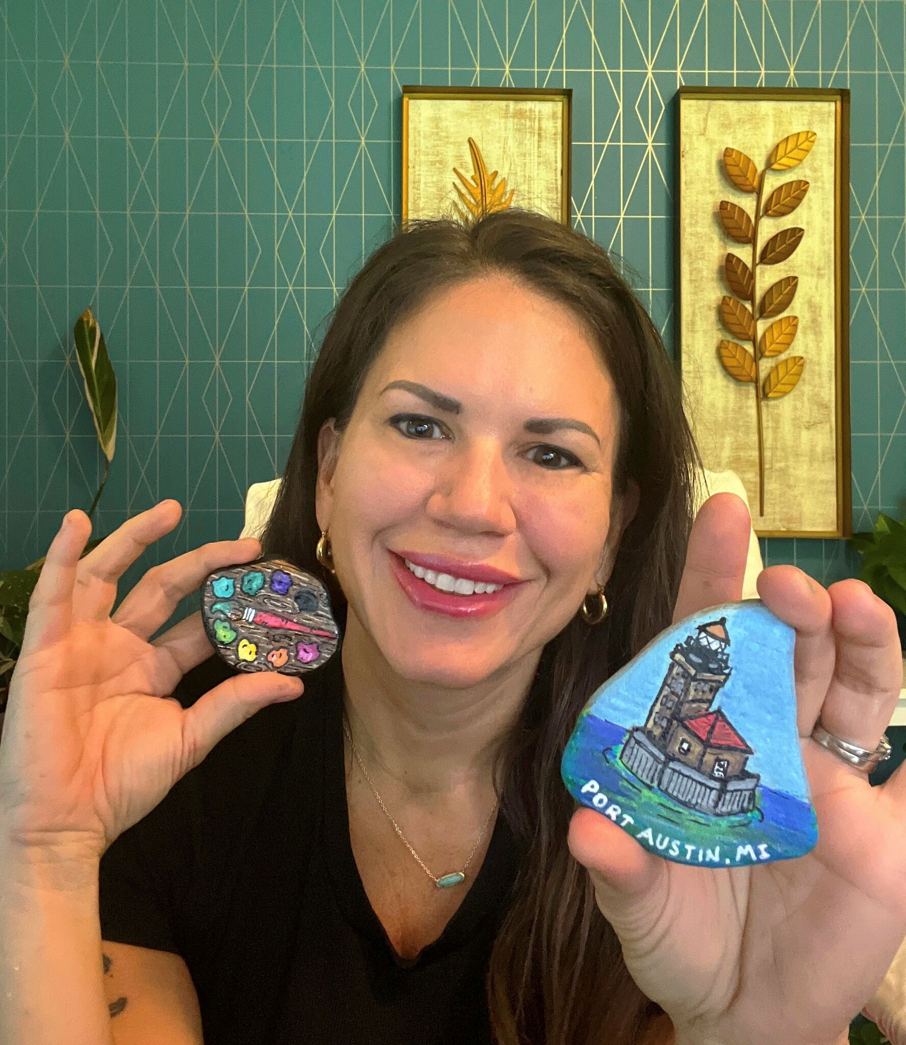 Port Austin's rock painting project brings community outdoors
