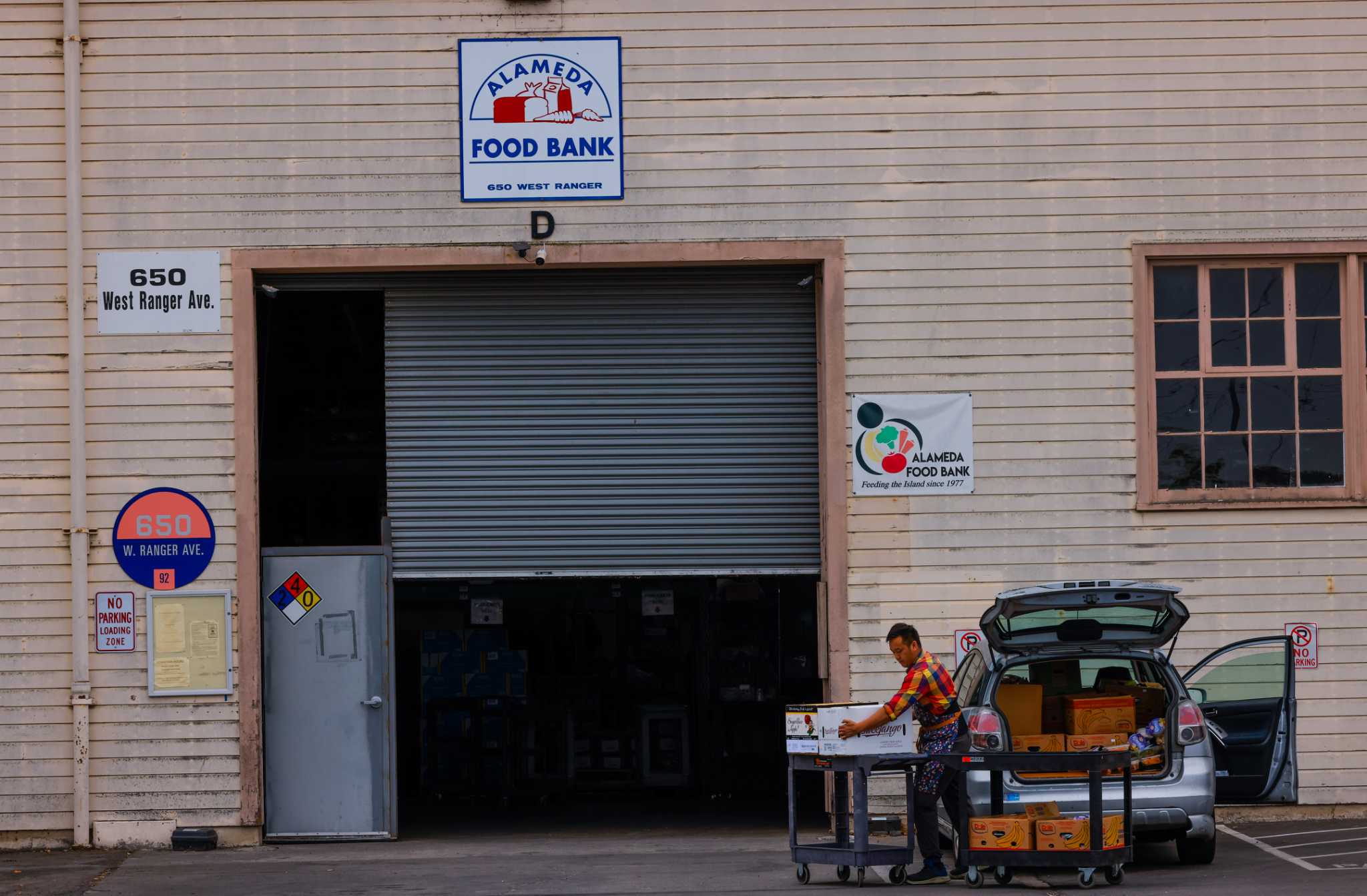 Bay Area food bank move could be blocked by lawsuit citing ‘historic parking lot’