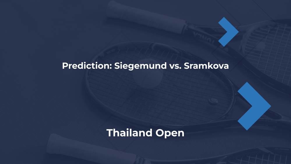 Siegemund vs. Sramkova Prediction Thailand Open 2024