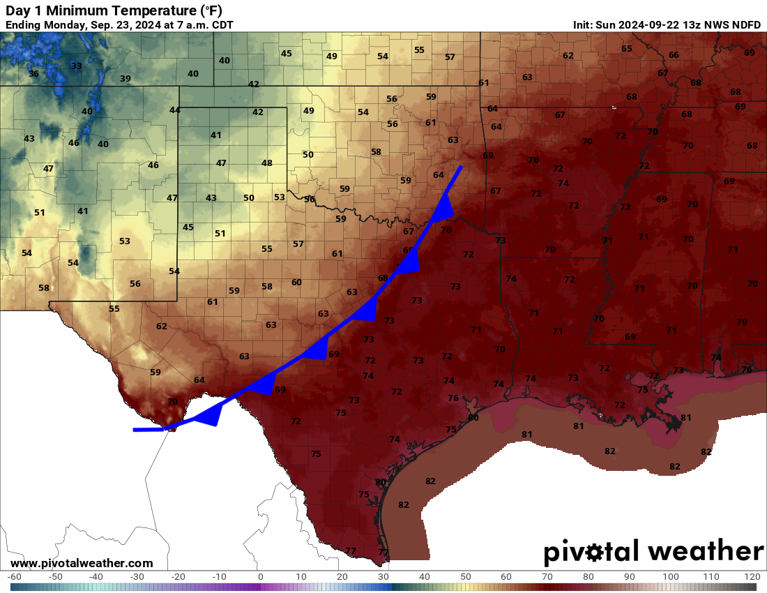 Cold front to send parts of Texas into the 20s. Here's where.