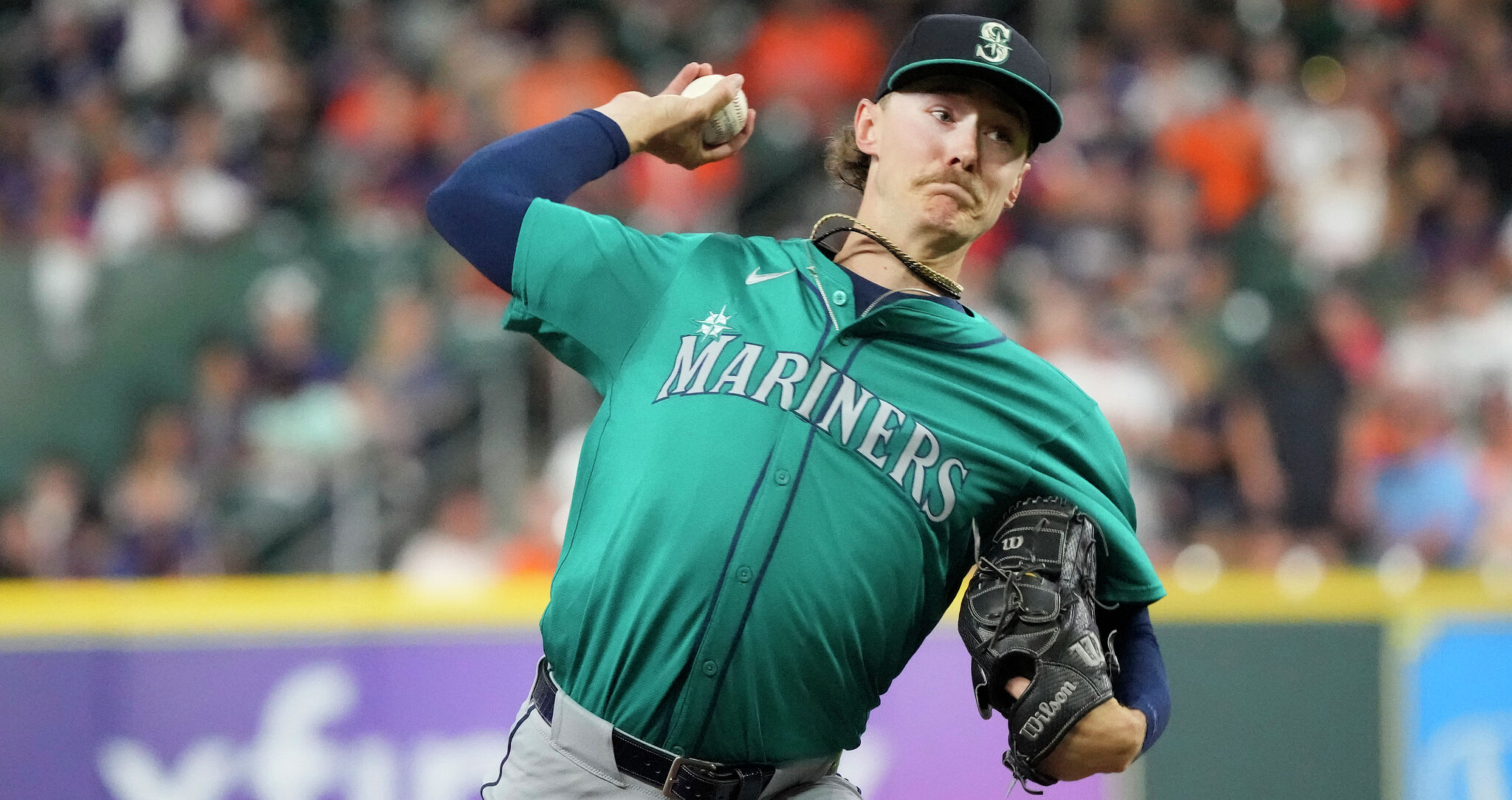 Houston Astros stymied by Seattle Mariners pitcher Bryce Miller