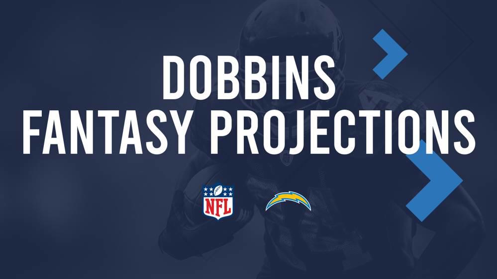 J.K. Dobbins Fantasy Week 4 Projections, Points, Stats vs. Chiefs