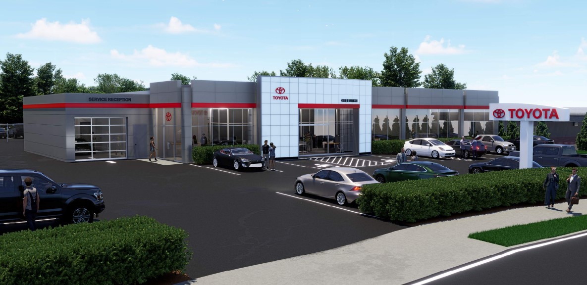 Toyota of Greenwich looking to upgrade exterior and expand building