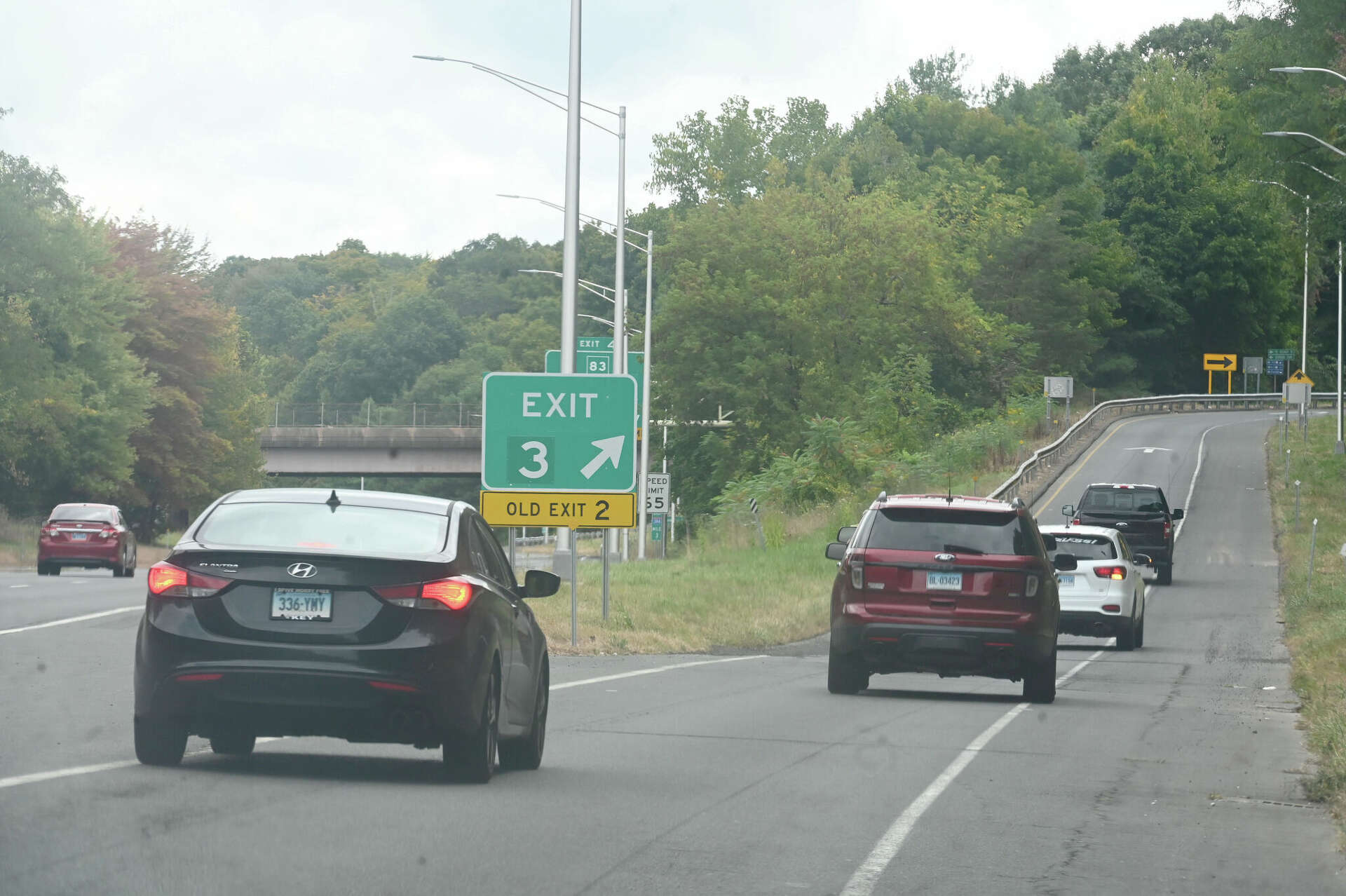 EXIT East Coast Roads - Interstate 384 - Eastbound Views