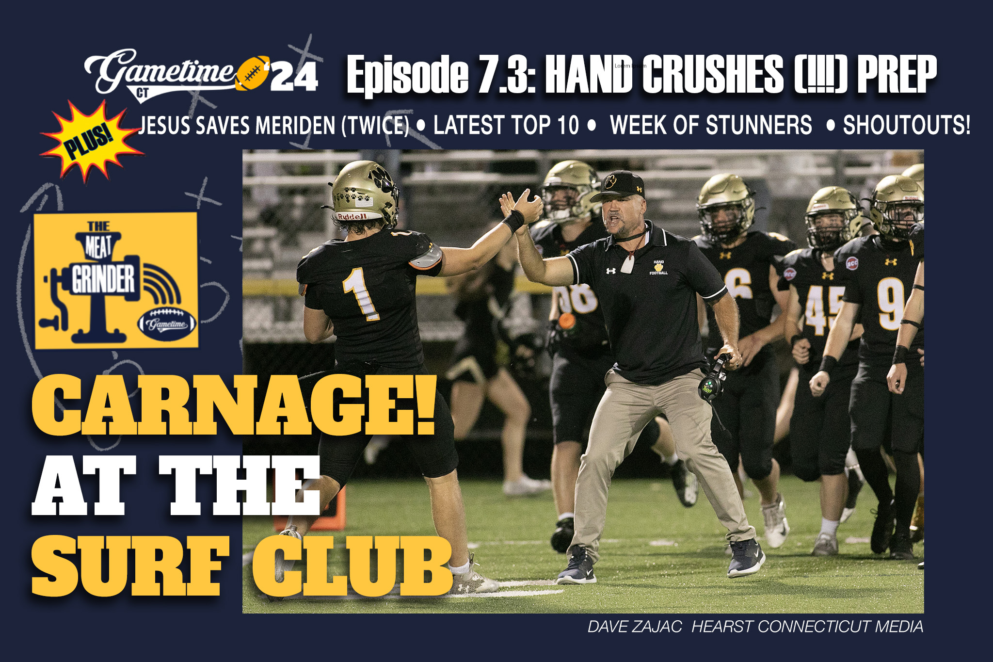 Meat Grinder CT High School Football Podcast 2024 Season 7, Episode 3