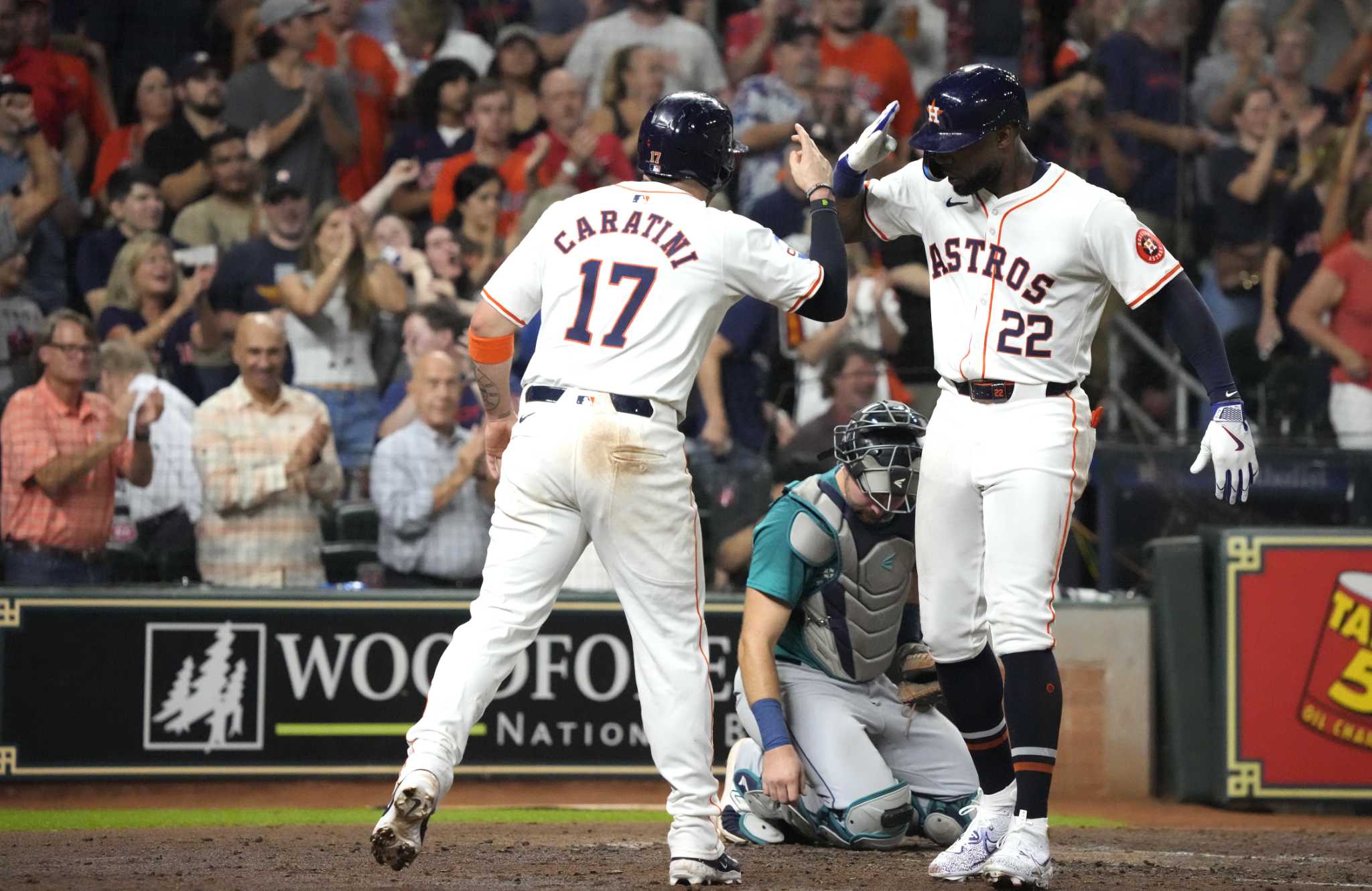 Houston Astros win AL West for fourth year in a row