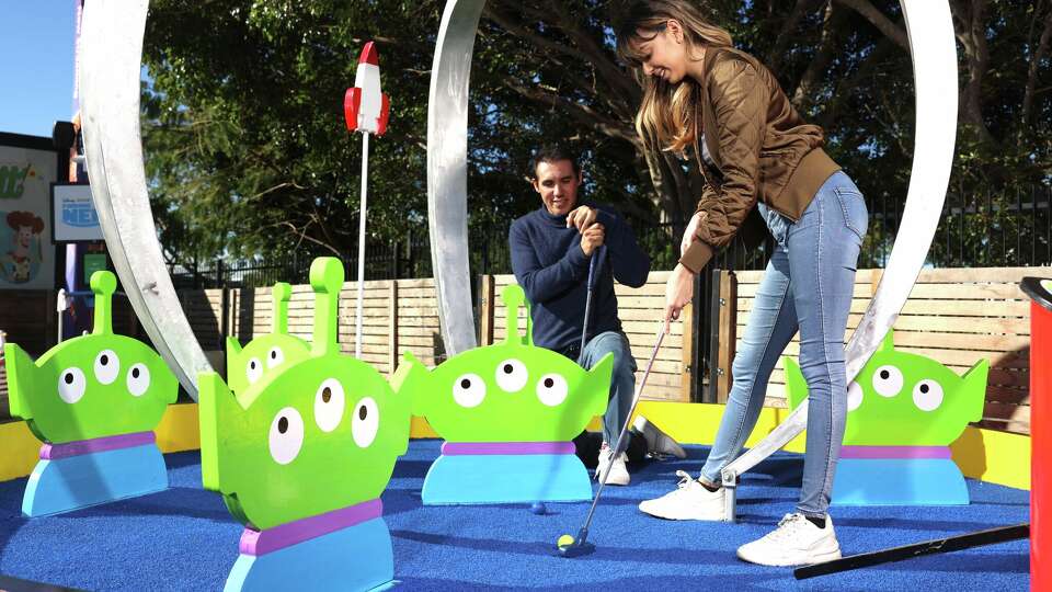 Pixar Putt is coming to Discovery Green in Houston for three months.