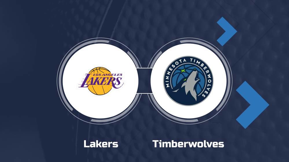 Buy tickets for Lakers vs. Timberwolves on October 22