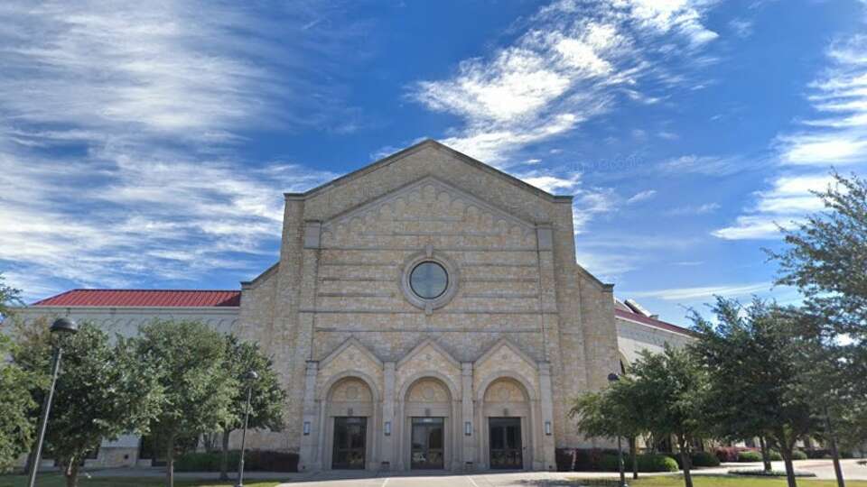 Stonebriar Community Church in Frisco, Texas, is shown in a 2018 Google Maps street view image capture.