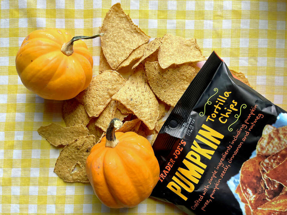 pumpkin tortilla chips